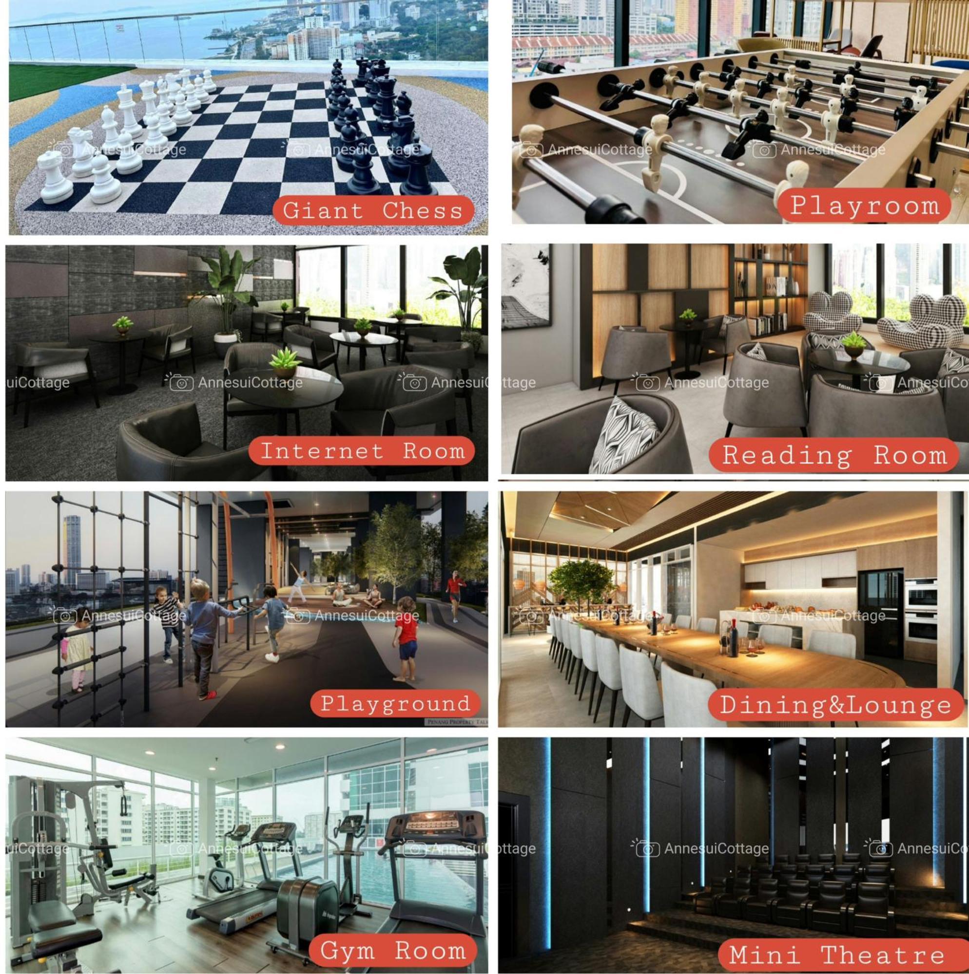 Urban Suites Two Or Three Bedroom Georgetown By Anc Jelutong Exterior photo